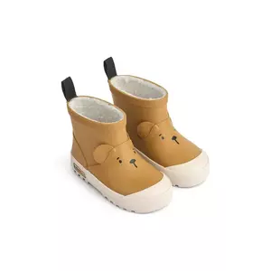 Liewood cizme copii Jesse Bear Thermo Rainboot culoarea maro, LW20328 imagine