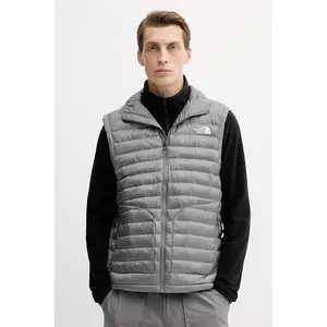 The North Face vestă Huila culoarea gri, de tranziție, NF0A8DW40UZ1 imagine