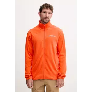 adidas TERREX hanorac în aer liber Multi Essenstials culoarea portocaliu, uni, JM3117 imagine