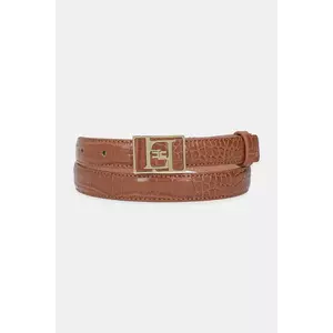 Elisabetta Franchi curea culoarea maro, CT47S56E2 imagine