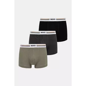 BOSS boxeri 3-pack culoarea negru, 50492200 imagine