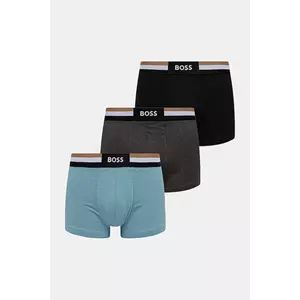 BOSS boxeri 3-pack culoarea negru, 50516542 imagine