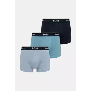 BOSS boxeri 3-pack culoarea bleumarin, 50531684 imagine