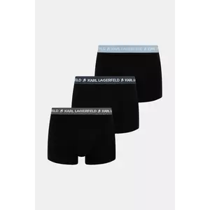 Karl Lagerfeld boxeri 3-pack culoarea negru, A1M47021 imagine