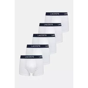Lacoste boxeri 5-pack bărbați, culoarea alb, 5H1292 imagine