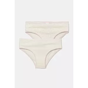 United Colors of Benetton chiloți copii 2-pack culoarea bej, 319X0S02F imagine