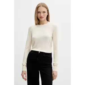 Silvian Heach pulover LETALO culoarea bej, light, GPA25038MA imagine