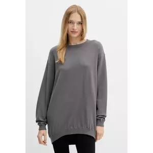 Silvian Heach pulover BENITEZ culoarea gri, GPA25553MA imagine