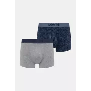 Levi's boxeri 2-pack culoarea bleumarin, 37149-1112 imagine