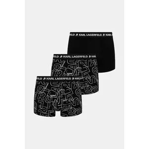 Karl Lagerfeld boxeri 3-pack culoarea negru, A3M47014 imagine