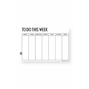 Design Letters planificator săptămânal alimentar imagine