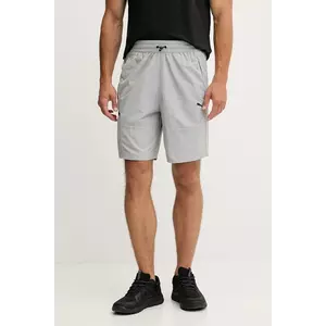 Puma pantaloni scurți de antrenament PUMATECH culoarea gri, 688047 imagine