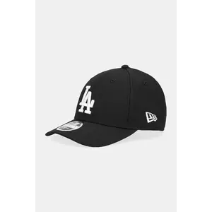 New Era șapcă de baseball din bumbac culoarea negru, 60691074 imagine
