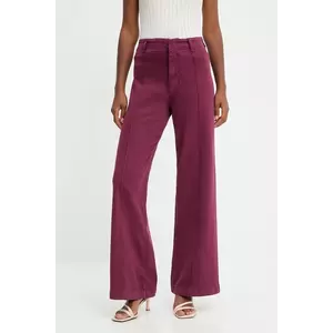 Answear.LAB jeansi culoarea bordo imagine