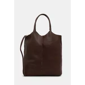 Answear.LAB poseta de piele culoarea maro imagine