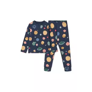 Liewood pijama copii Wilhelm Printed Pyjamas Set culoarea bleumarin, cu imprimeu, LW20361 imagine