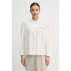 Hoss Intropia cămașă din bumbac culoarea alb, regular, 6282657 imagine