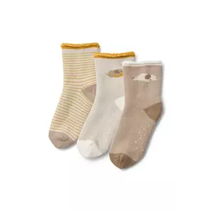 Liewood șosete copii Eloy Baby Socks 3-Pack culoarea bej, LW20015 imagine