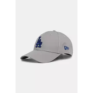 New Era șapcă de baseball din bumbac culoarea gri, 60691275 imagine