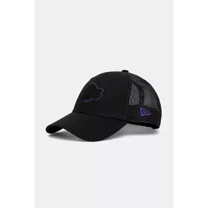 New Era șapcă de baseball din bumbac culoarea negru, 60691124 imagine
