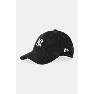 New Era șapcă de baseball din bumbac culoarea negru, 60691062 imagine