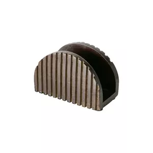 Boltze suport de servetele Ruvy 12 x 6 cm culoarea maro imagine