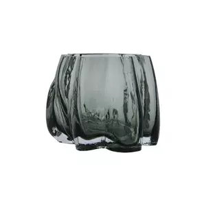 House Doctor sfesnic decorativ HDCurva 12, 5 cm culoarea gri imagine