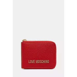 Love Moschino portofel culoarea roșu, JC5639PP1NLD0500 imagine