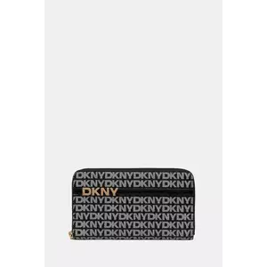 Dkny portofel culoarea negru, R5215M28 imagine