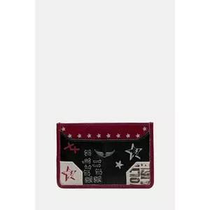 ZADIG&VOLTAIRE carcasă din piele culoarea negru, LWSG03718 imagine