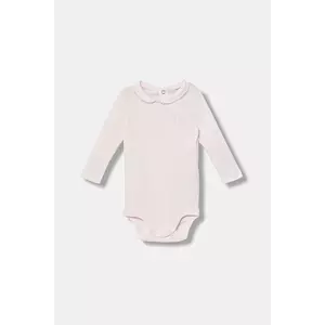 United Colors of Benetton body din bumbac pentru bebeluși 3I9WAB00R imagine