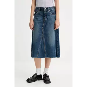 Levi's fustă jeans midi, evazați, A9316 imagine
