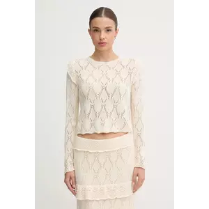 Hoss Intropia pulover culoarea bej, light, 6312162 imagine