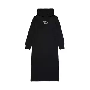 Diesel rochie din bumbac pentru copii DYLA DRESS culoarea negru, mini, oversize, J02426 imagine