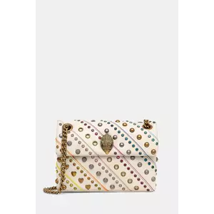 Kurt Geiger London geantă de piele KENSINGTON culoarea bej, 3582244109 imagine