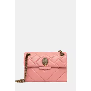 Kurt Geiger London geantă de piele KENSINGTON culoarea portocaliu, 4372857109 imagine