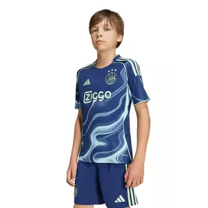 adidas Performance tricou copii AJAX culoarea bleumarin, cu model, JI7218 imagine
