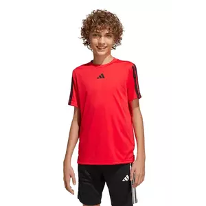 adidas tricou copii culoarea rosu, cu imprimeu, JJ1034 imagine