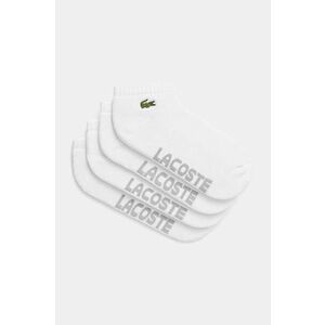 Lacoste sosete 2-pack culoarea alb, RA2653 imagine