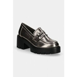 Answear Lab pumps culoarea argintiu, cu toc drept imagine