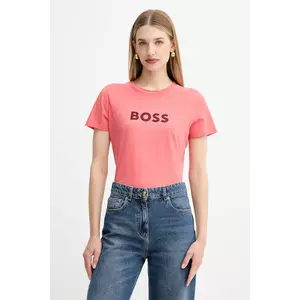 BOSS Orange tricou din bumbac BOSS ORANGE culoarea violet, 50501139 imagine