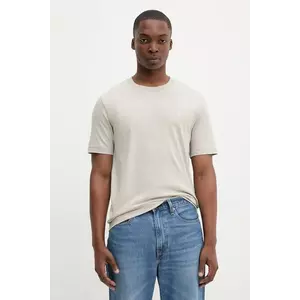 Marc O'Polo tricou din bumbac culoarea gri, cu imprimeu, 526201251054 imagine