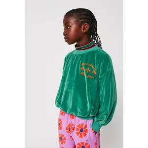 Bobo Choses bluză copii Have Fun culoarea verde, uni, 225AC040 imagine