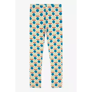 Bobo Choses leggins copii Geometric Scacs culoarea verde, cu imprimeu, 225AC061 imagine