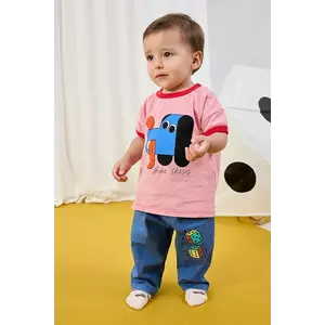Bobo Choses jeans bebeluși Roll The Dice 225AB081 imagine