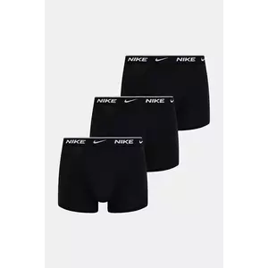 Nike boxeri (3-pack) barbati, culoarea negru imagine