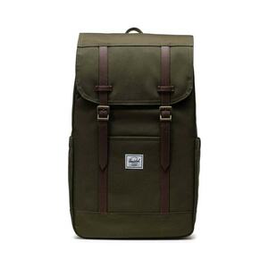 Herschel rucsac Retreat Backpack culoarea verde, mare, neted imagine