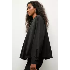 Answear.LAB bluza culoarea negru, neted imagine