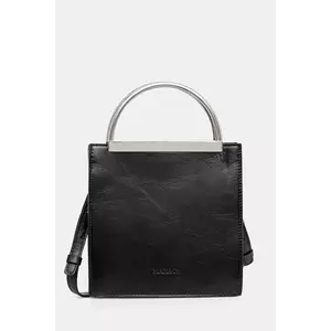 MAX&Co. geantă de piele culoarea negru, 2526516036200 imagine