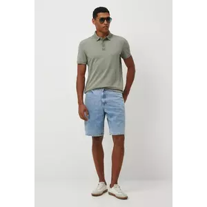 Medicine tricou polo culoarea verde, uni imagine